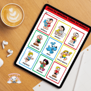 Jogo da memória: Turma da Mônica