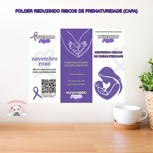 Kit novembro roxo 2 Kit novembro roxo - Imagem 2