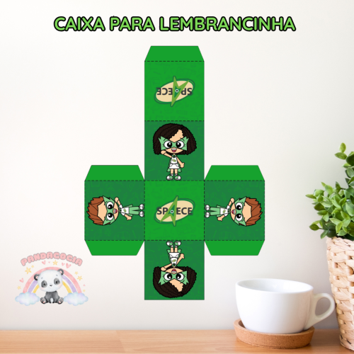 KIT SPAECE 4 Caixa para lembrancinha - KIT SPAECE