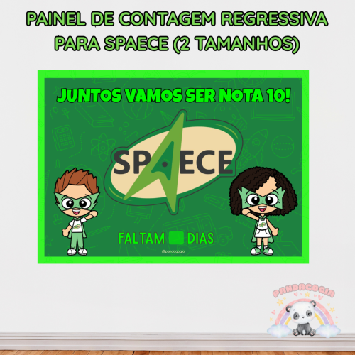 KIT SPAECE 2 Painel contagem regressiva - KIT SPAECE
