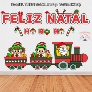 Painel Trem Natalino