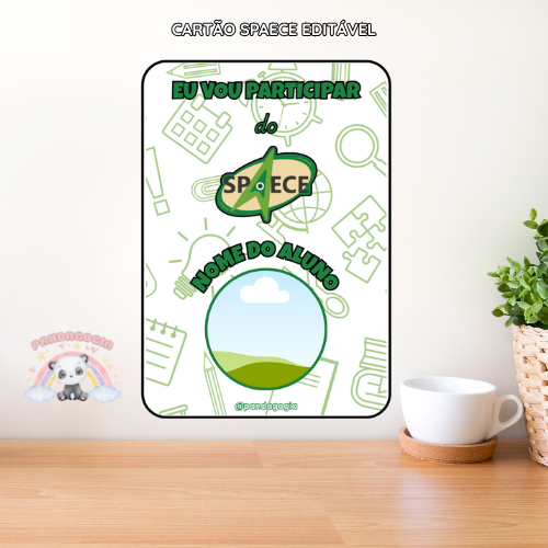 Cartão SPAECE - Editável 2 Cartão SPAECE - Editável - Imagem 2