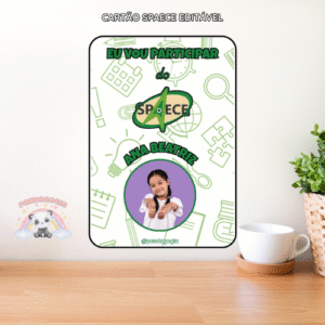 Cartão SPAECE - Editável