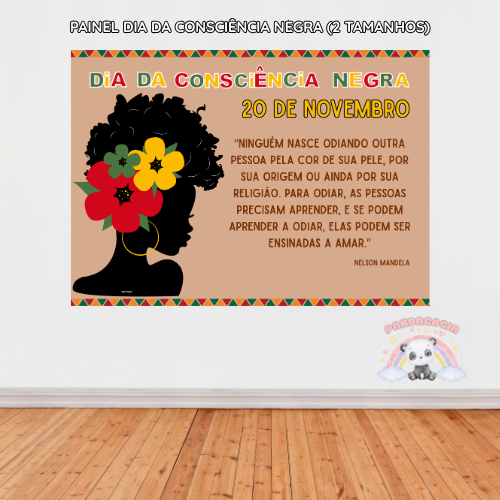 Painel Dia da Consciência Negra 1 Painel Dia da Consciência Negra